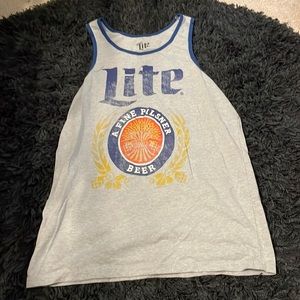 Miller Lite Beer Tank Top